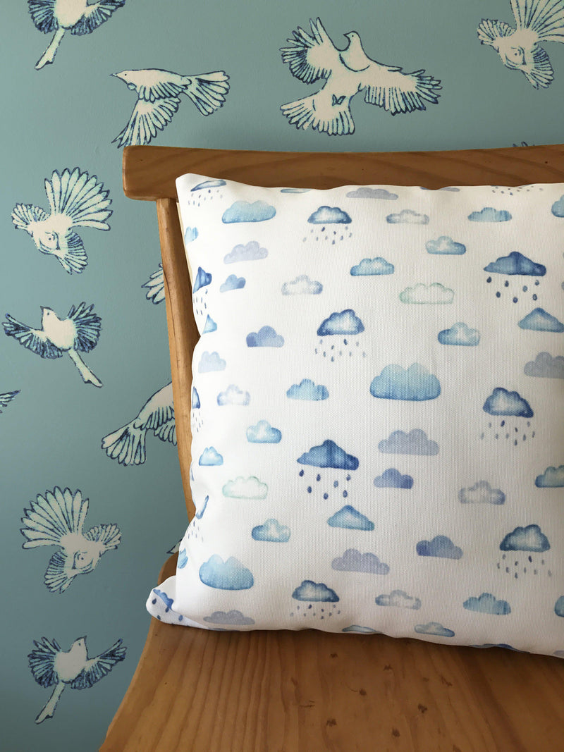 NZ Bird Wallpaper - Teal