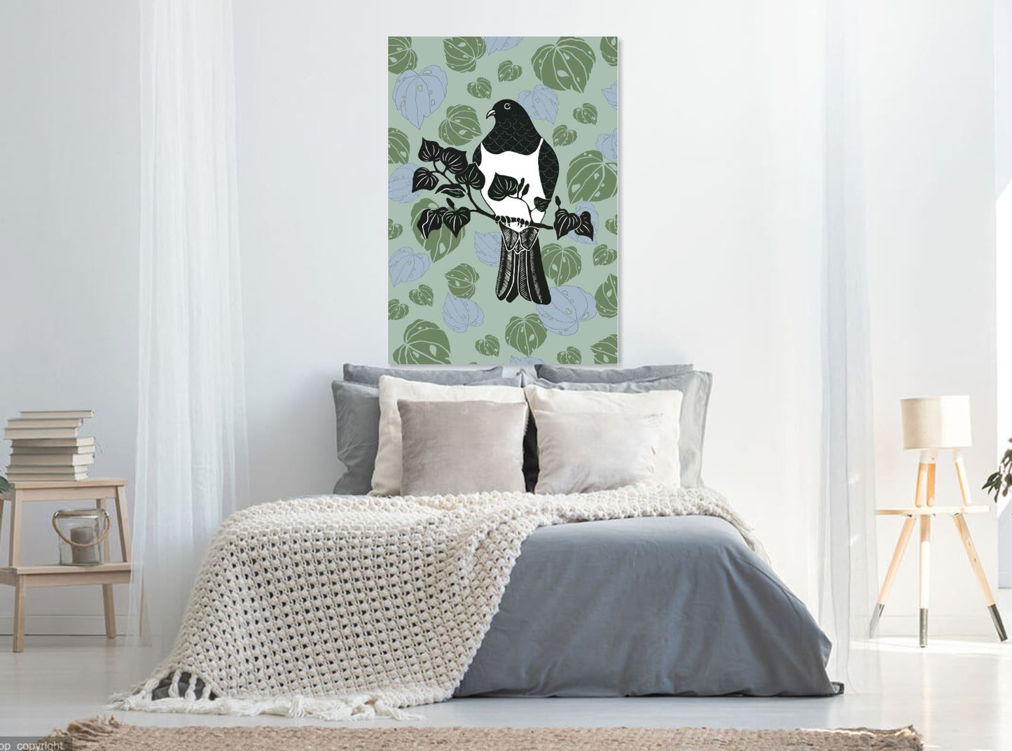 Kereru -Wood Pigeon - Fine Art Print