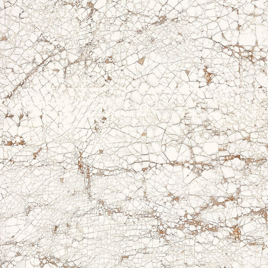 Nacho Carbonell -Cracked Plaster Wallpaper White NZ-Wallpaper