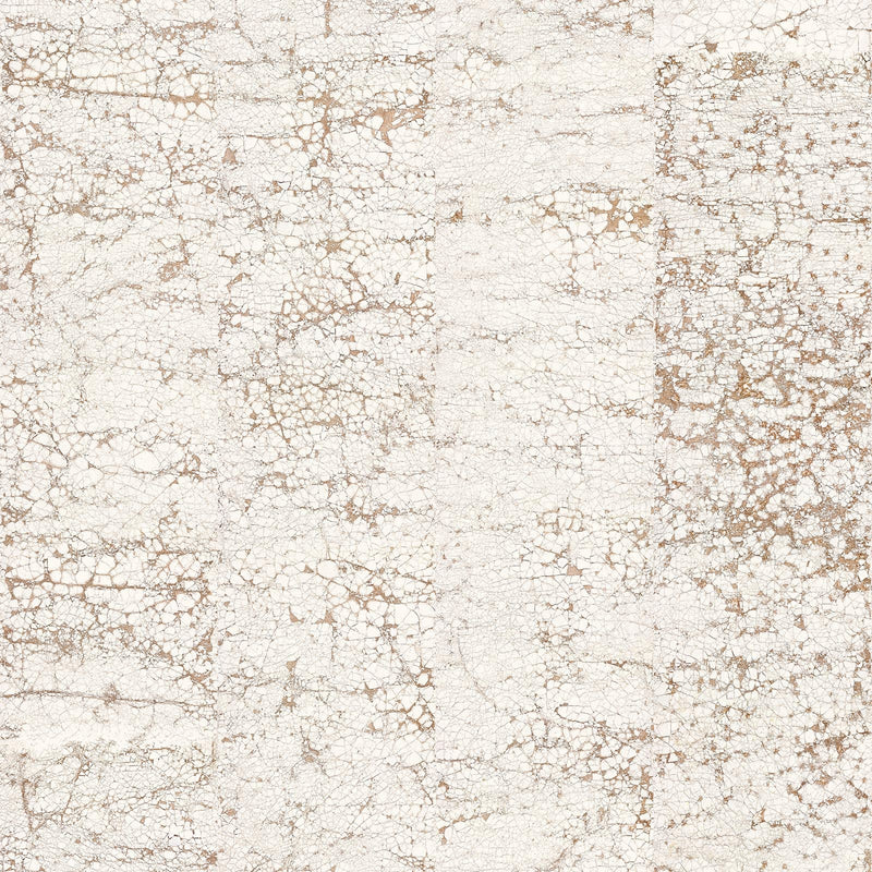 Nacho Carbonell -Cracked Plaster Wallpaper White NZ-Wallpaper