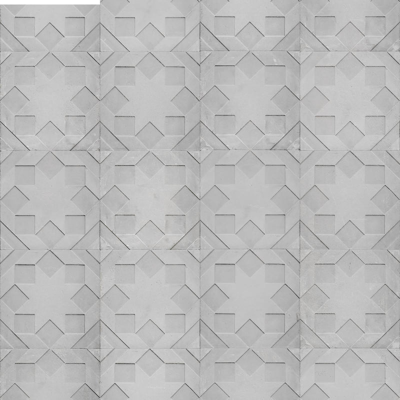 Nada Debs 'Moulded Concrete Shapes Series' Wallpaper