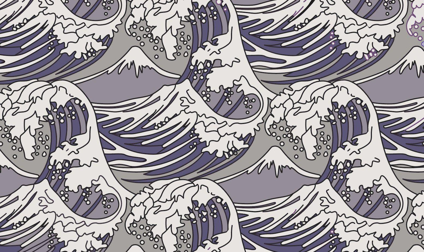 Nami Wave - Custom Mural Wallpaper NZ-Wallpaper