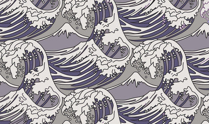 Nami Wave - Custom Mural Wallpaper NZ-Wallpaper