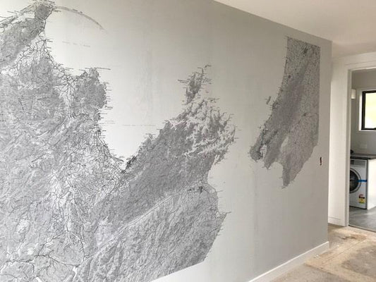Nelson - Wellington Detailed Map - Grey
