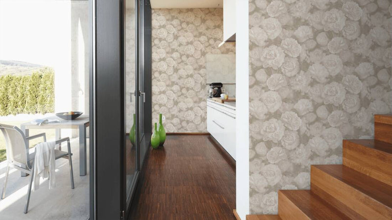 Neue Bude Floral Wallpaper - 4 Colours NZ-Wallpaper