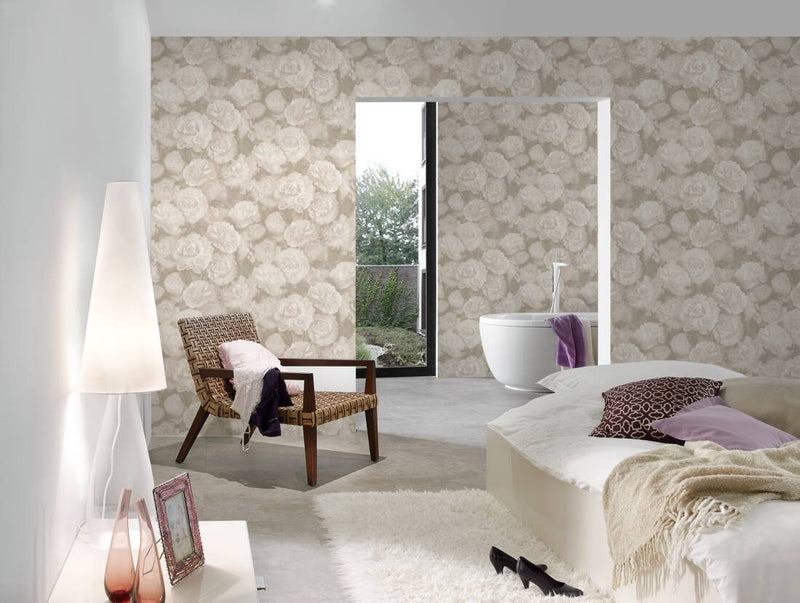 Neue Bude Floral Wallpaper - 4 Colours NZ-Wallpaper
