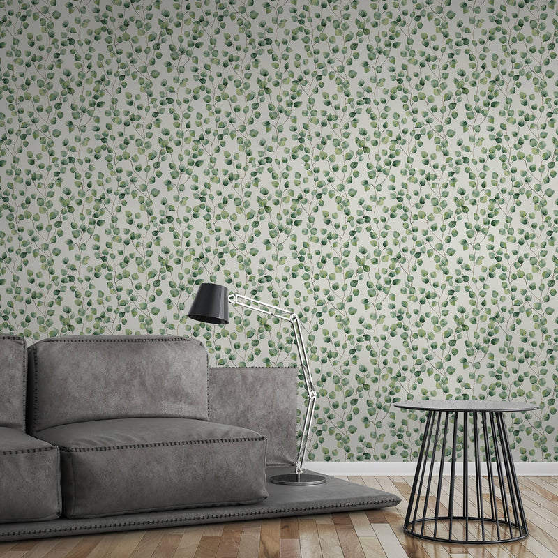 New Leaves - 4 Colours NZ-Wallpaper