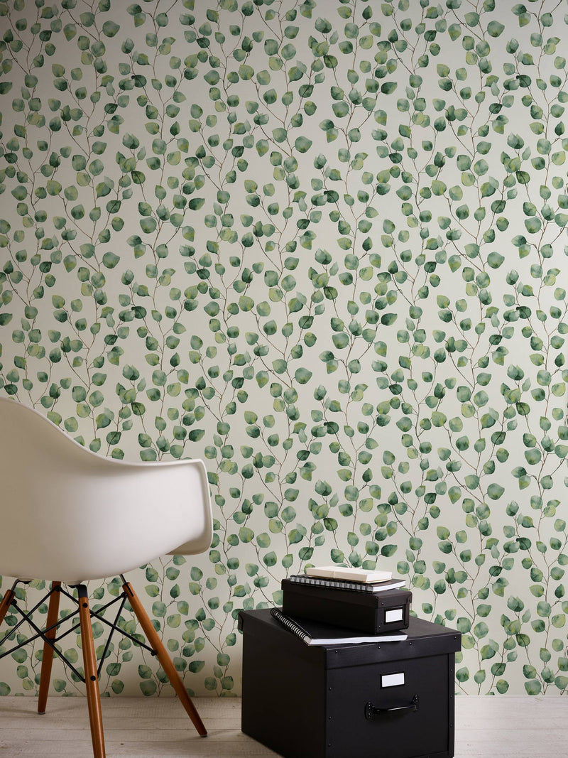 New Leaves - 4 Colours NZ-Wallpaper