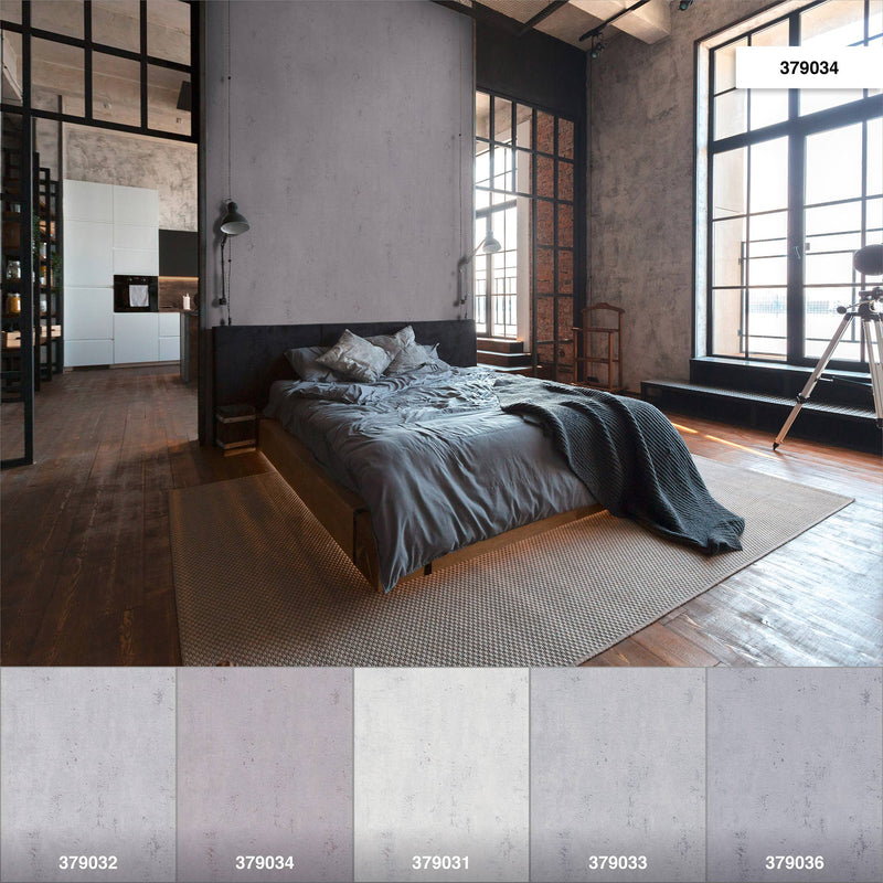 New York Plaster Wallpaper - Brown