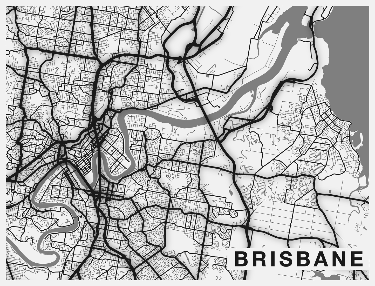 New Zealand or Australia Maps Mural - 4 Colours NZ-Mural