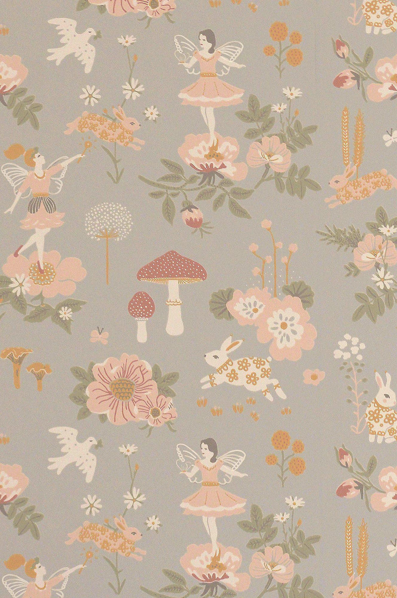 Old Garden Wallpaper - 4 Colours