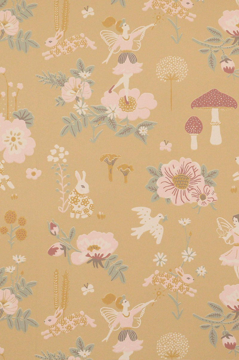 Old Garden Wallpaper - 4 Colours