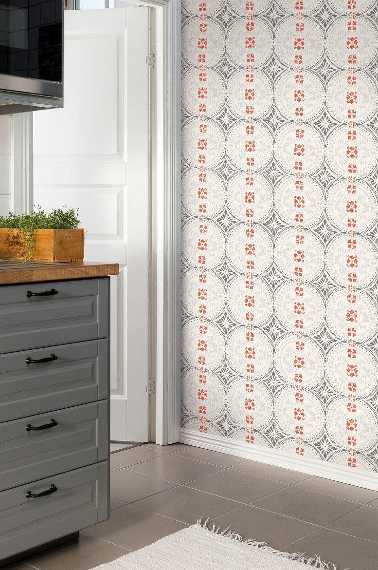 Oskar Wallpaper - 3 Colours NZ-Wallpaper
