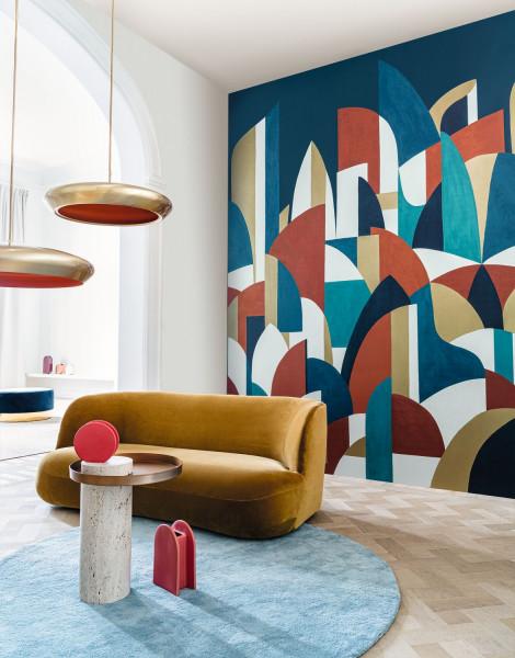 Pablo Wallpanel Mural Wallpaper - 2 colours NZ-Wallpaper