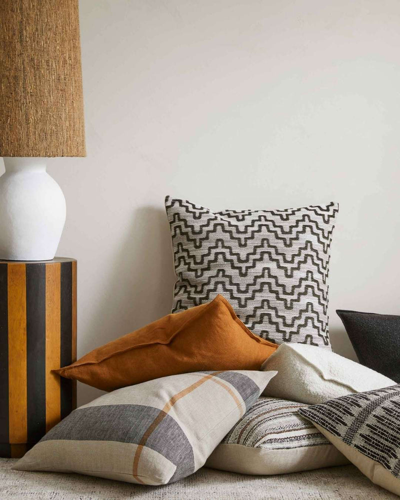 Palliser - Woven Linen Jacquard Cushion