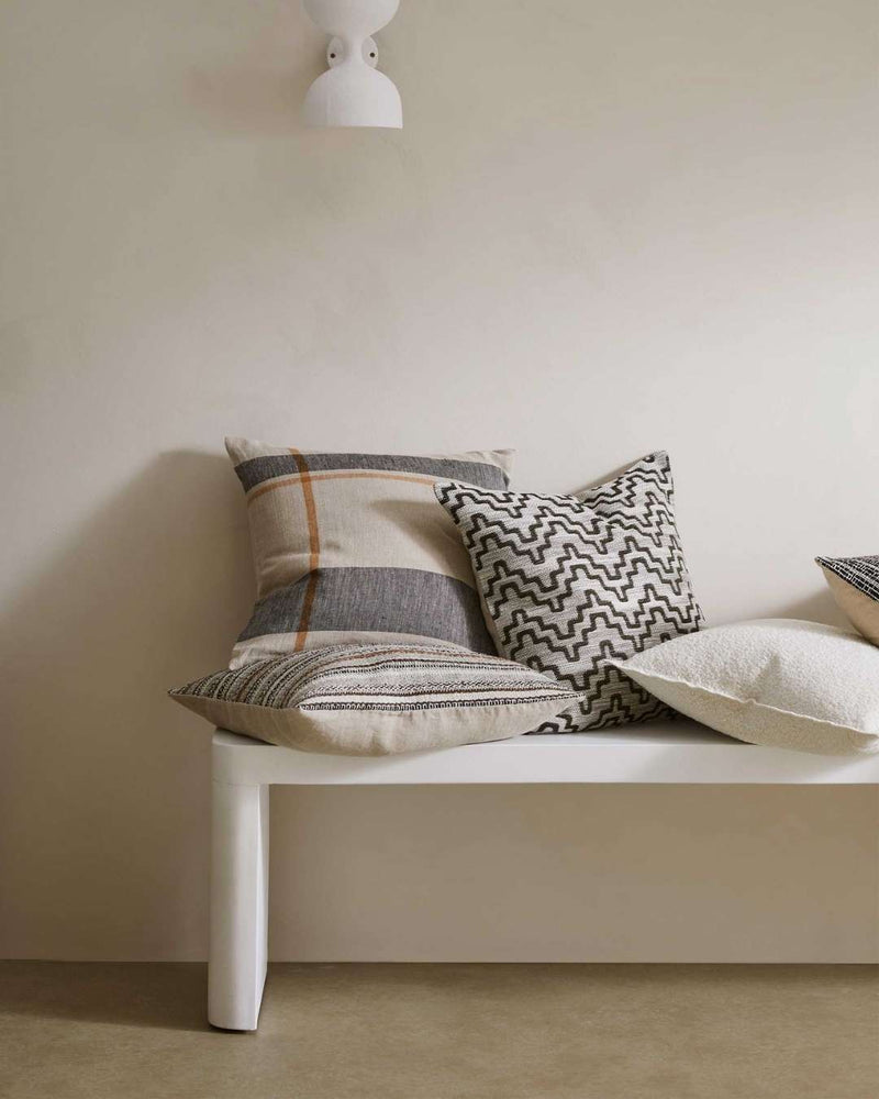 Palliser - Woven Linen Jacquard Cushion