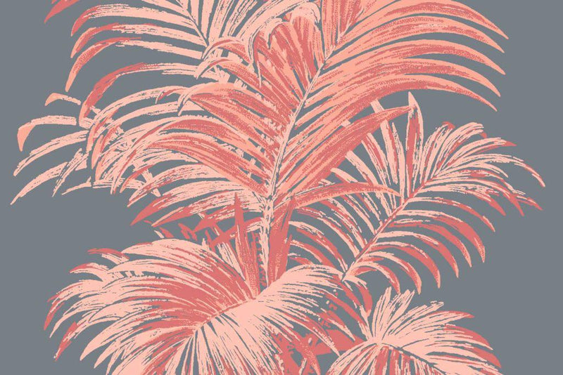 Palm - Florence Broadhurst Fabric - Flamingo