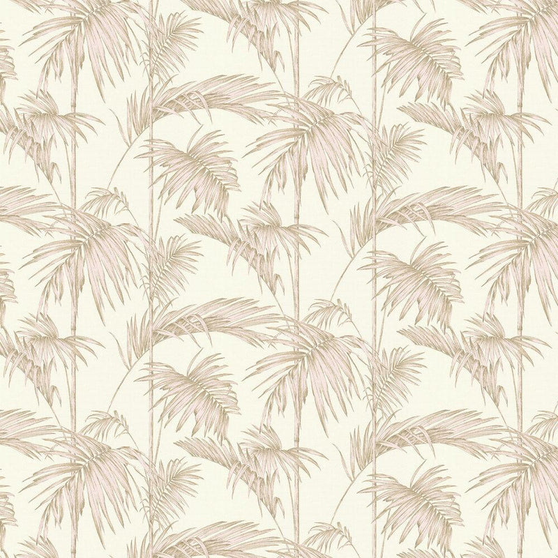 Palm Wallpaper - Blush