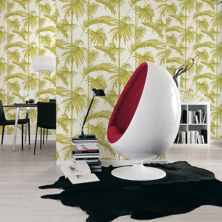 Palm Wallpaper - Green