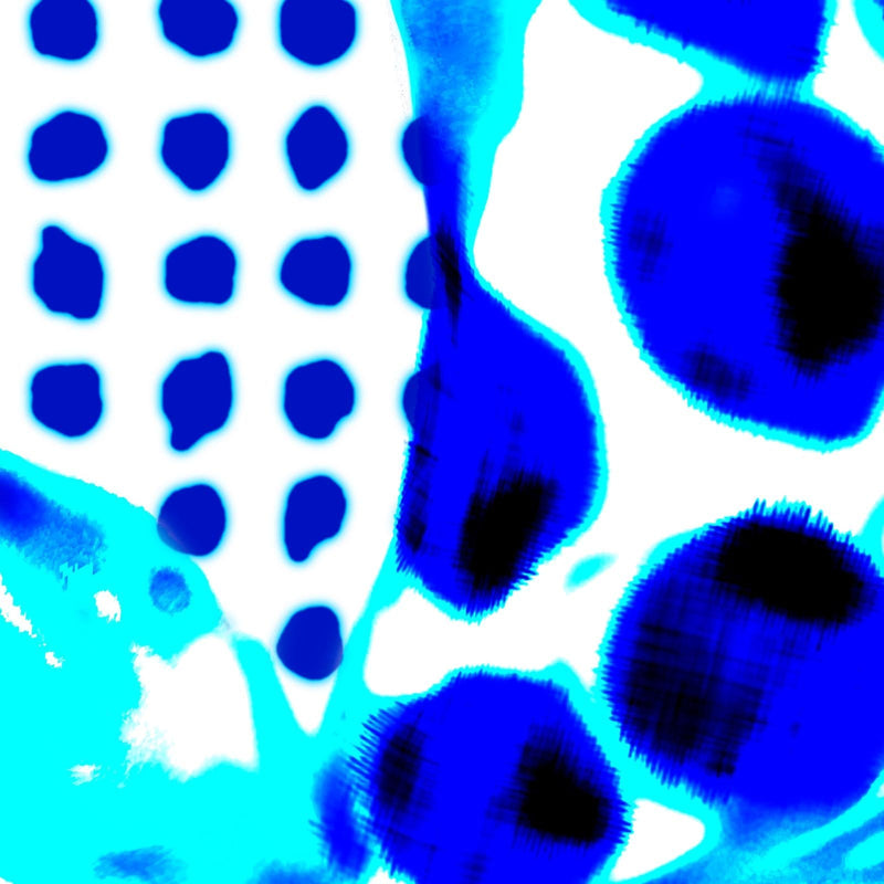 Paola Navone Fish & Dots Mural Wallpaper NZ-Wallpaper