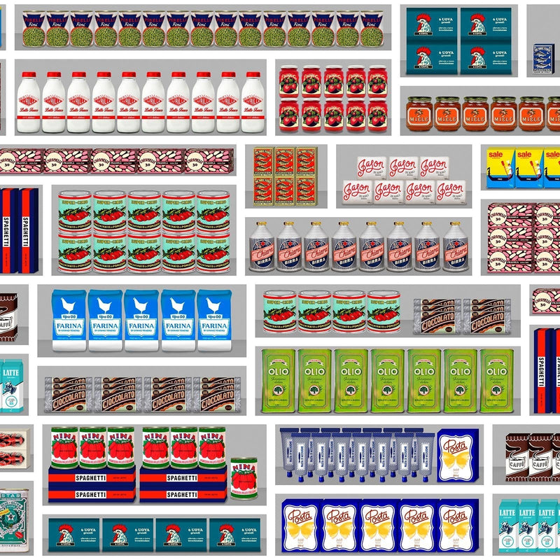 Paola Navone Supermarket Wallpaper