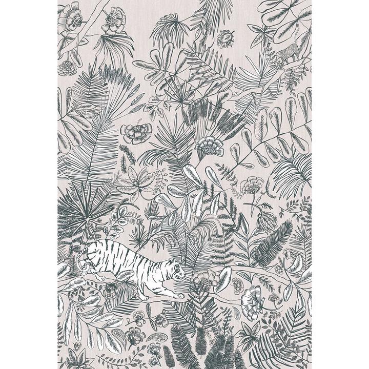 Pashu Wallpanel Mural Wallpaper - 3 colours NZ-Wallpaper