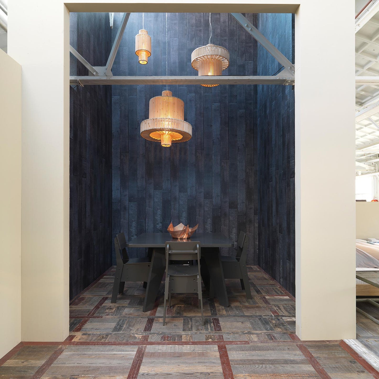 Piet Hein Eek 'Burnt Wood' wallpaper - Black NZ-Wallpaper