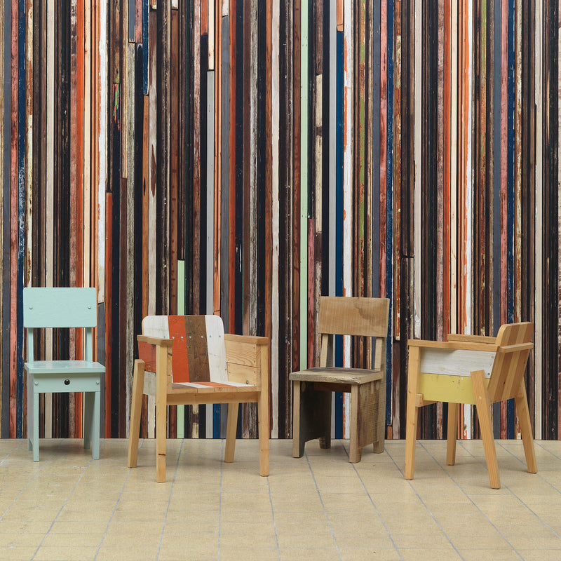 Piet Hein Eek 'Scrap Wood Series' wallpaper - 17 different types