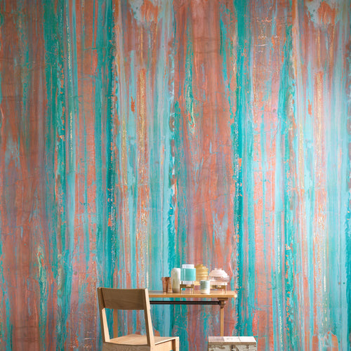 Piet Hein Eek 'Spoiled Copper' wallpaper NZ-Wallpaper