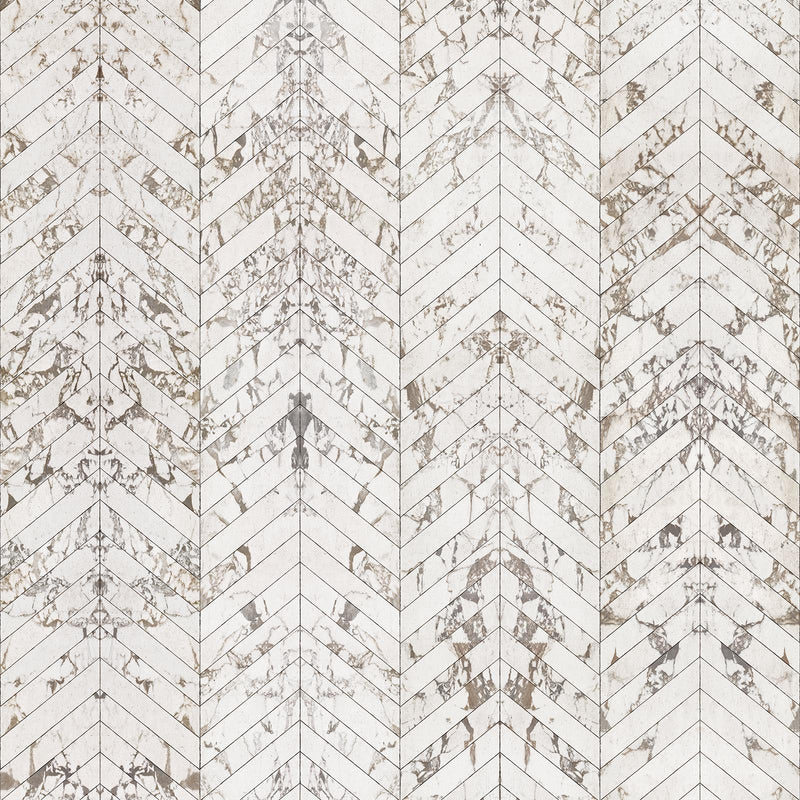 Piet Hein Eek 'White Marble' wallpaper - 8 different designs