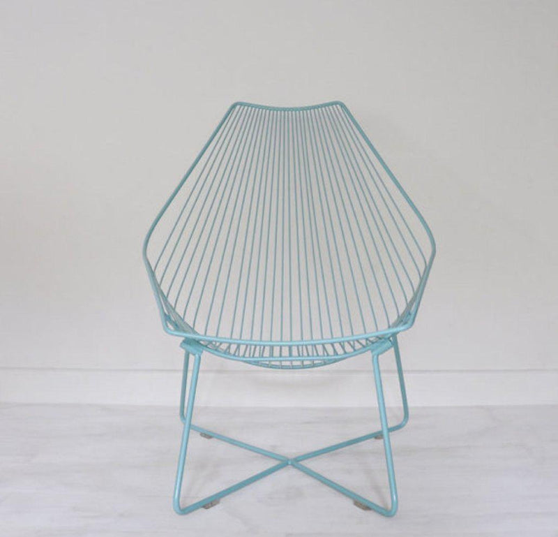 Piha Metal Chair - Seafoam  (Custom Colour)