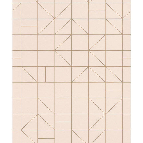 Pink Art Deco Wallpaper