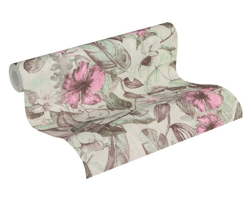 Pink Floral Wallpaper