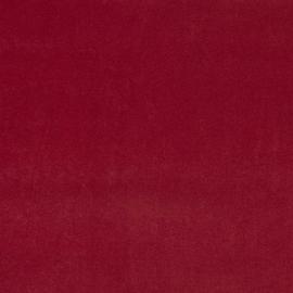 Plush Velvet Fabric - Scarlet