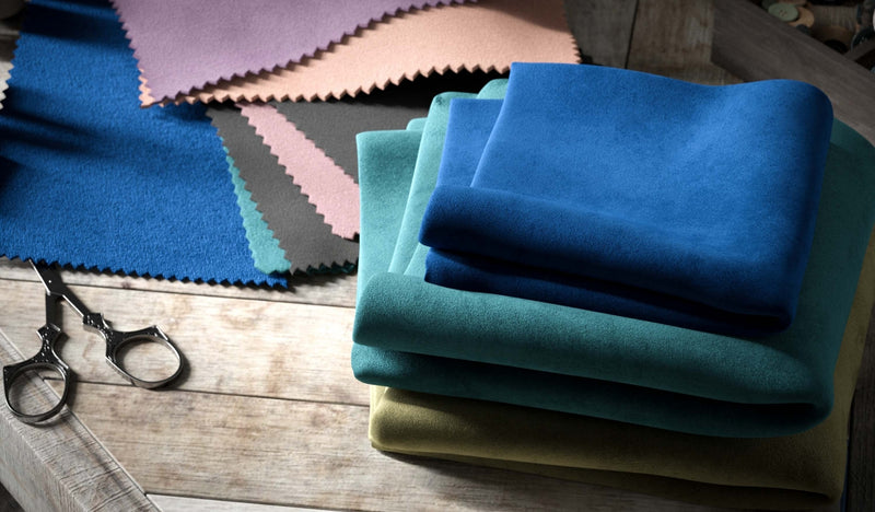 Plush Velvet Fabric - 30 Colours