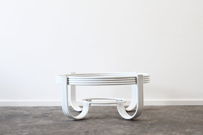 Pretzel Outdoor Coffee Table -Glass Top