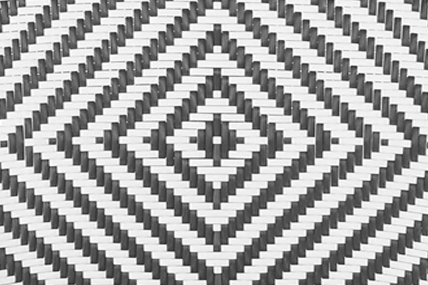 Quadrant Weave - Black/White