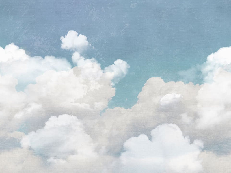 Cuddle Clouds - Mural Wallpaper