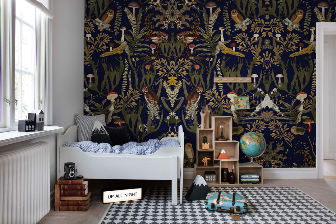Swedish Forest - Custom Sized Wallpaper Mural (per m2)