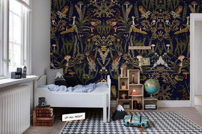 Swedish Forest - Custom Sized Wallpaper Mural (per m2)