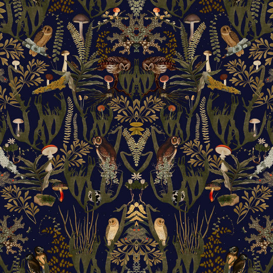 Swedish Forest - Custom Sized Wallpaper Mural (per m2)