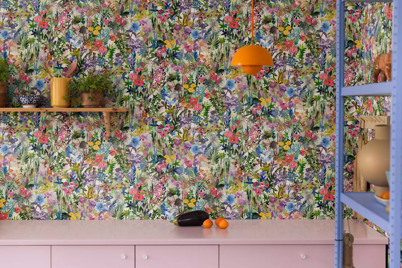 Poppy Meadow Wallpaper - 3 Colours