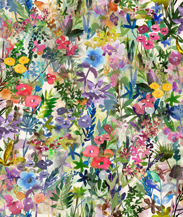 Poppy Meadow Wallpaper - 3 Colours