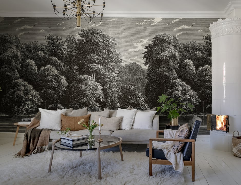 Spring Grove - Custom Sized Wallpaper Mural (per m2)