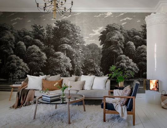 Spring Grove - Custom Sized Wallpaper Mural (per m2)