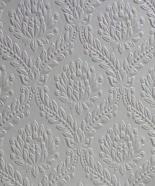 Dryden Wallpaper - Anaglypta - Paintable