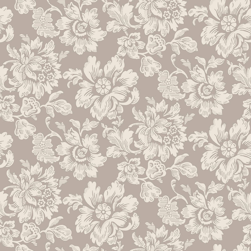 Rococo Floral Wallpaper - 5 Colours