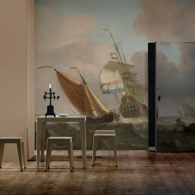 Rough Sea Mural wallpaper - 4 different sizes NZ-Wallpaper