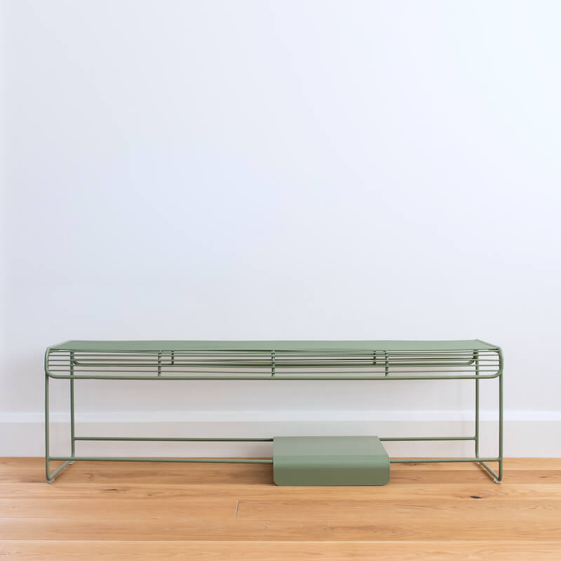 Benmore Stainless Steel Bench Seat - Outdoor