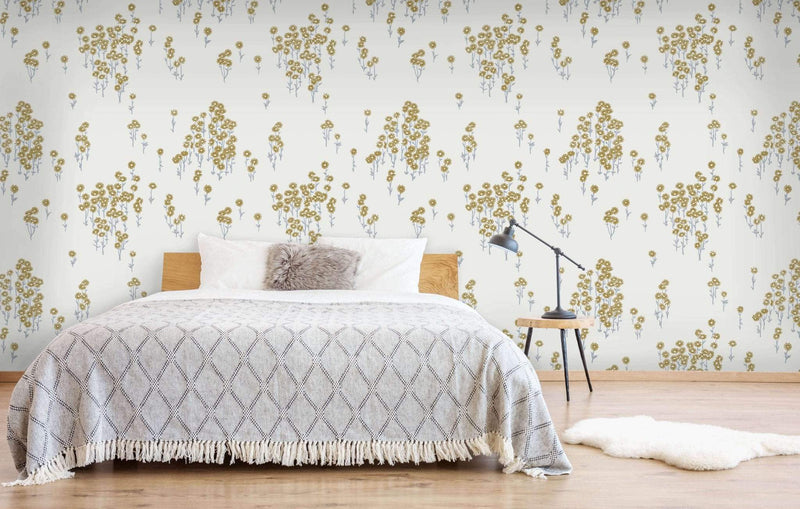 Scatter Daisy - Florence Broadhurst Wallpaper NZ-Wallpaper